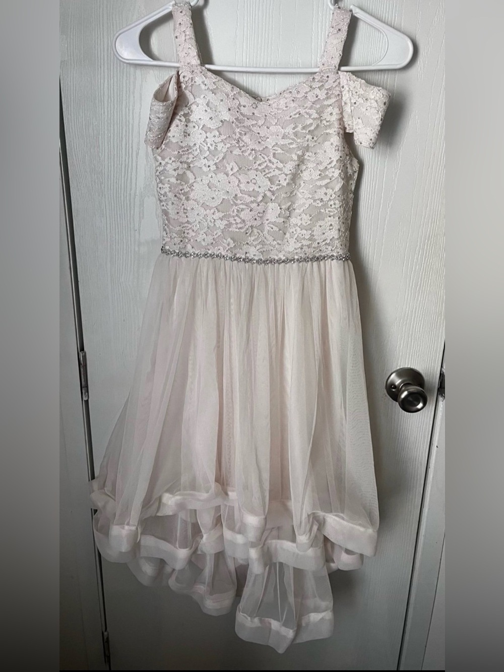 Girls Lace Sequin Speechless Party Dress - Size 10